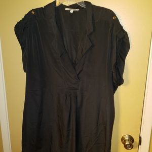 Daniel Rainn size 2X black collared tunic